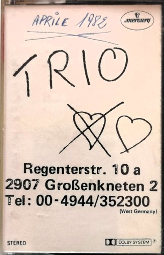 Trio musicassetta - trio,