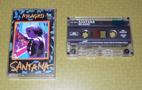 Santana musikkassette - santana, mc