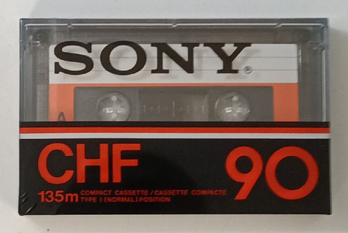 Sony chf musicassetta - musicassetta, 1978