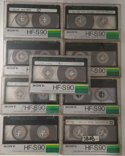 Lotto sony 90 1985 - sony, hf-s