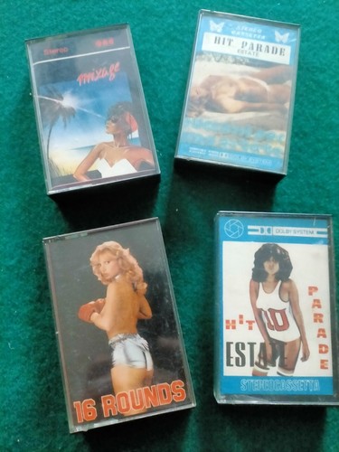 Lotto audiocassette anni - audiocassette,