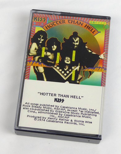 Musikkassette kiss hotter - musikkassette,