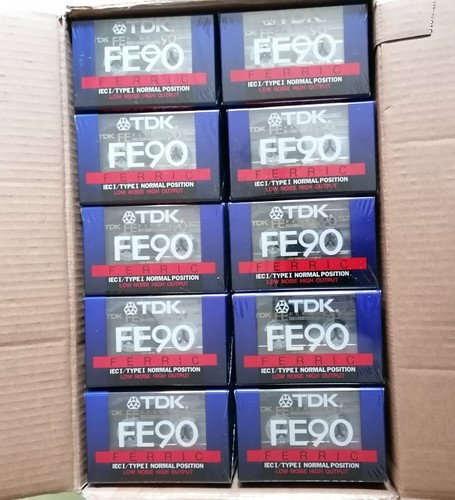 Tdk 10 musicassette - 90,