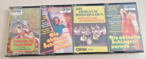 Musikkassette clarino - 4x, mc