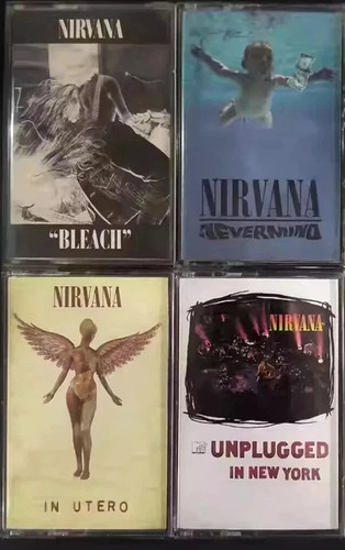 4pcs nirvana nevermind - nirvana,