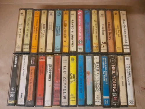 Lotto musicassette rock - 30,