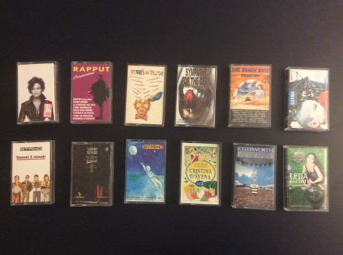 Grosso lotto musicassette - 12,