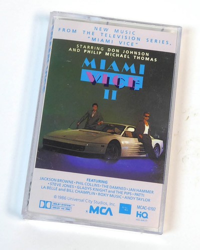 Musikkassette miami vice - musikkassette,