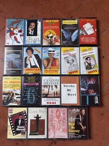 Lotto stock musicassette