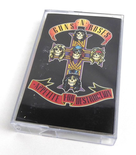 Musikkassette guns roses - musikkassette,